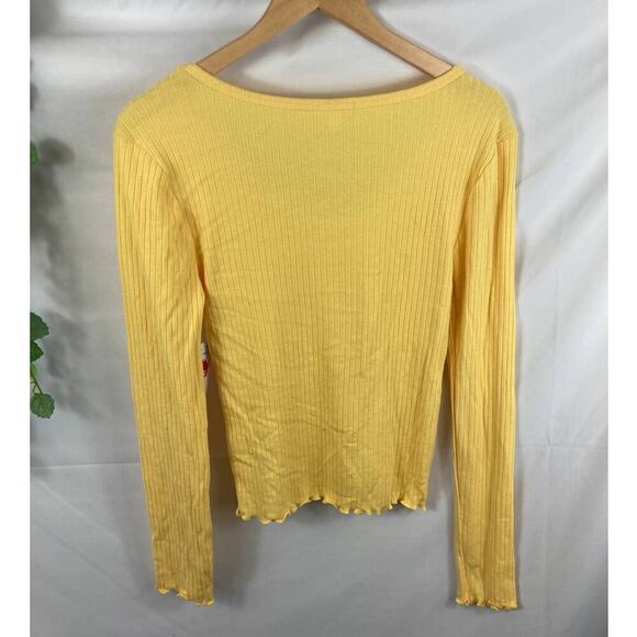 NWT Abound Pointelle Knit Crop Sweater  S - Picture 5 of 5